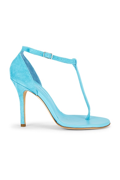Billi T-Bar Suede Sandal