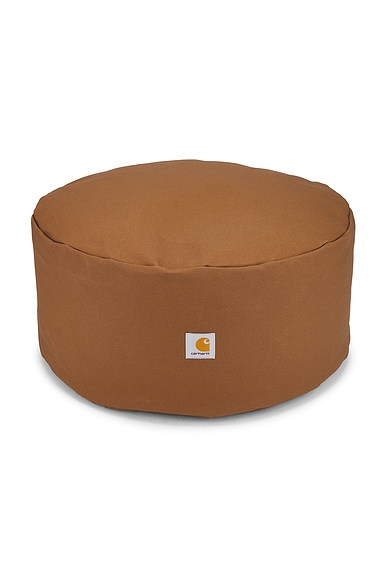 Canvas Pouf
