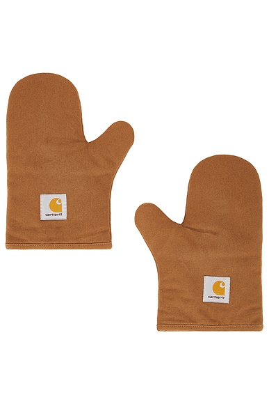 Canvas Oven Mitt Set