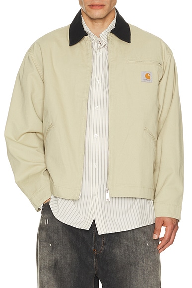 Carhartt WIP Og Detroit Jacket in Barchan & Black