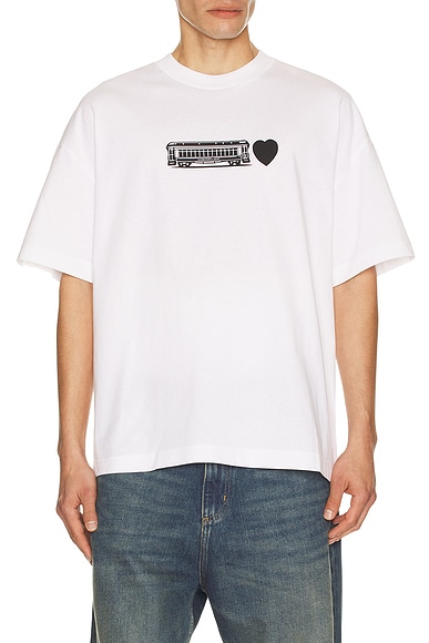 Deconstructed Label T-Shirt