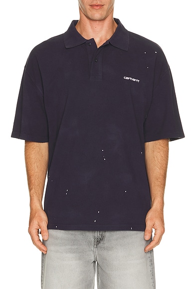 Short Sleeve Painter Polo