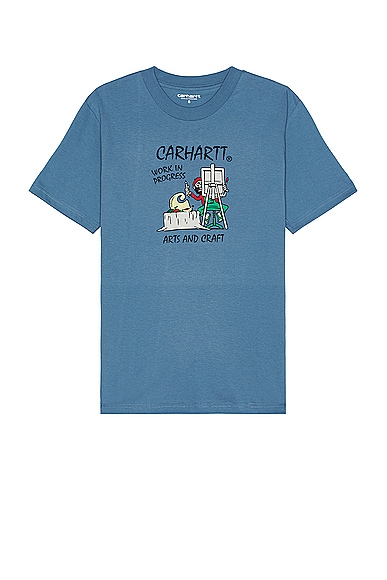Carhartt WIP Short Sleeve Art Supply T-shirt in Sorrent