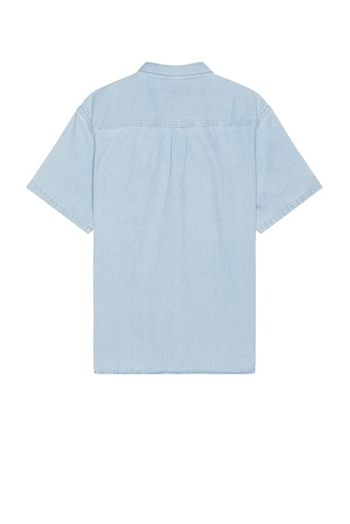 Shop Carhartt Short Sleeve Ody Shirt In Blue Stone Bleached