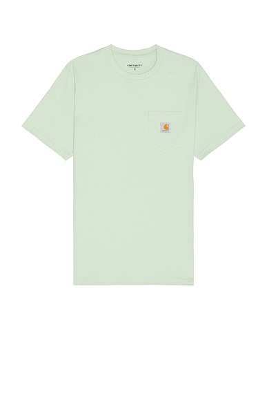 Carhartt WIP Pocket T-shirt in Charm Green