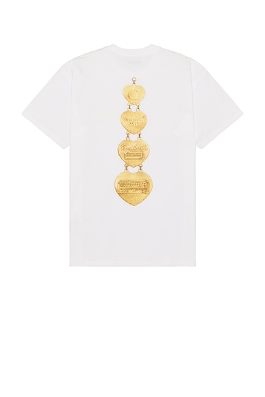 [Carhartt WIP]HARTT CHAIN Tシャツ Carhartt WIP Hartt Chain T-Shirt in White | FWRD