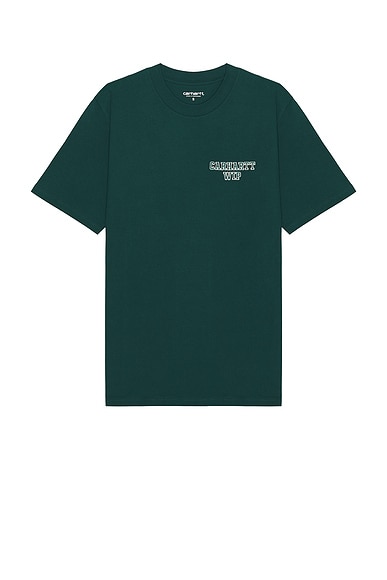 ★STONE ★ Logo Print Garment Dyed Short Sleeve T-Shir Stone Island - Logo-Appliquéd Garment-Dyed Cotton-Jersey T