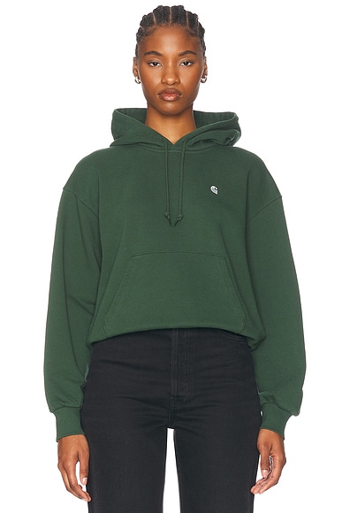 Green helmut lang hoodie best sale