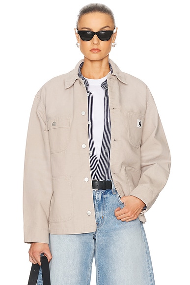Lemaire Boxy Jacket in Denim Stone Grey | FWRD