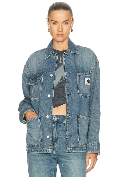 Carhartt WIP OG Michigan Coat in Blue