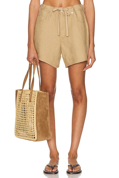 Citizens of Humanity Brynn Drawstring Short in Gobi