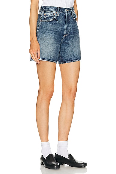 Shop Citizens Of Humanity Marlow Long Vintage Short In Bambi