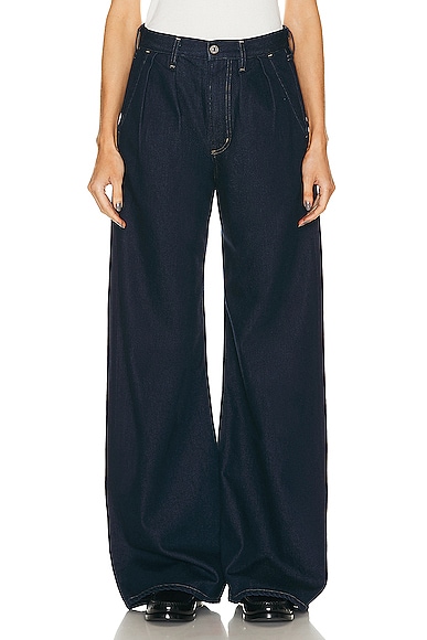 Citizens of Humanity Maritzy Pleated Trouser in Hudson