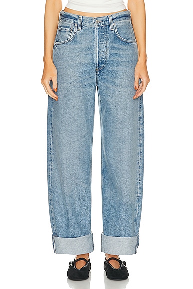 Citizens of Humanity Ayla Baggy Cuffed Crop in Gemini