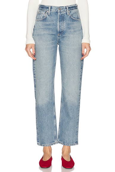Citizens of Humanity Blaine High Rise Straight Jeans in Gemini