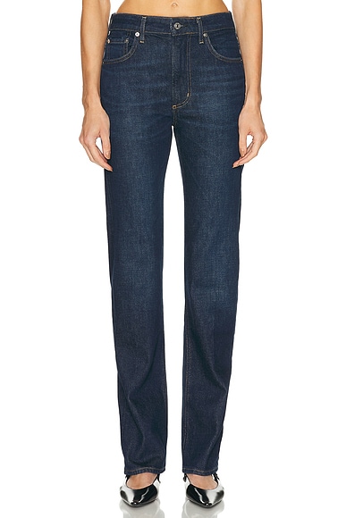 Citizens of Humanity Zurie Straight Leg Jeans in Dark Indigo