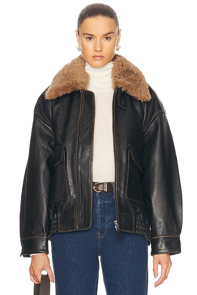 Citizens of Humanity Santiago Pilot Jacket in Hickory