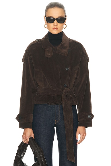 Citizens of Humanity Short Favi Trench in Manuka