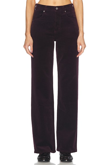 Citizens of Humanity Annina Trouser in Bordeaux