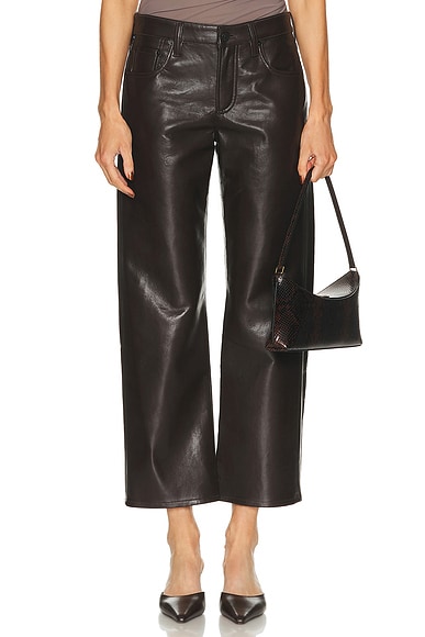 Citizens of Humanity Faye Vintage Straight Pants in Chocolate
