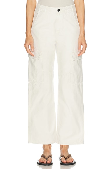 Citizens of Humanity Esme Cargo Trouser in Pale Stone