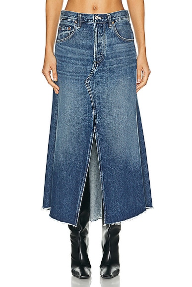 Shop Citizens Of Humanity Mina Reworked Skirt In Brielle