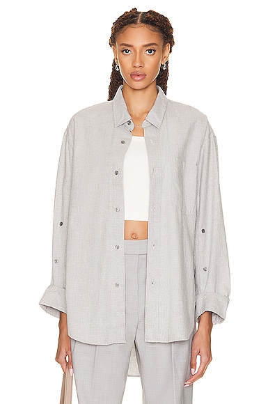 Citizens of Humanity Kayla Shirt in Whisper Grey