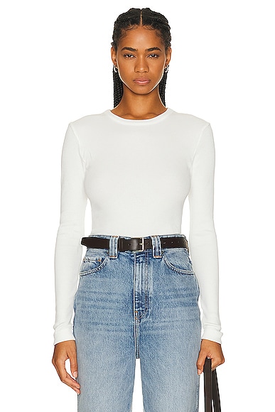 Shop Citizens Of Humanity Adeline Top In Soft White