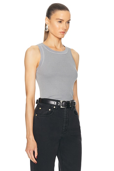 Shop Citizens Of Humanity Isabel Tank In Cyclone Grey