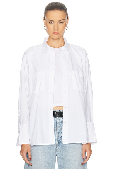 Citizens of Humanity Ari Shirt in White