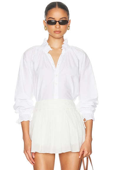 Loretta Ruffle Top