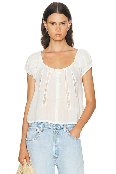 Citizens of Humanity Taten Top in White