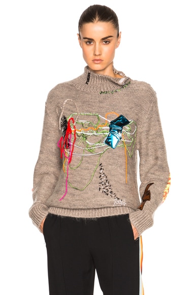 Christopher Kane Sewing Class Sweater in Putty | FWRD