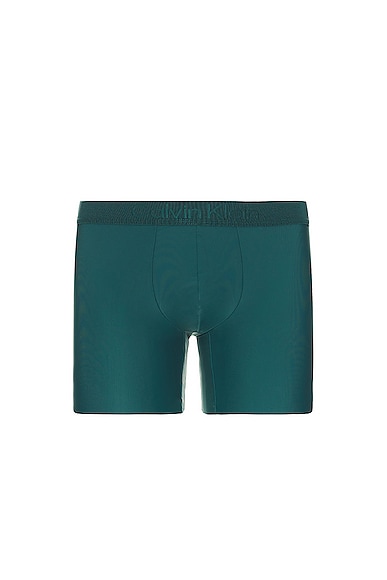Calvin Klein Underwear Premium CK Black Micro Boxer Brief in Atlantic Deep