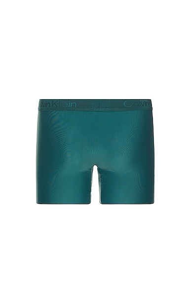 Shop Calvin Klein Underwear Premium Ck Black Micro Boxer Brief In Atlantic Deep
