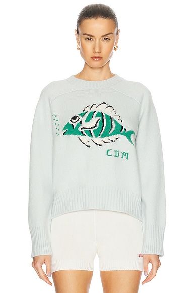 Hawaiian Fish Cashmere Pullover
