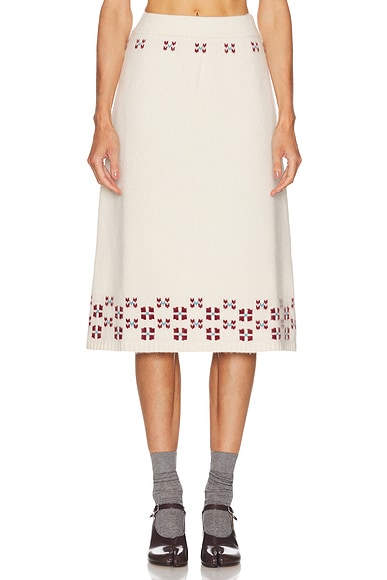 Winter Fair Isle Skirt