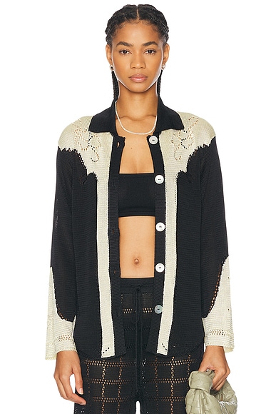 Western Pointelle Shirt