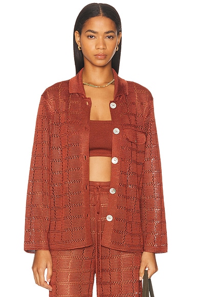 Long Sleeve Patchwork Shirt
