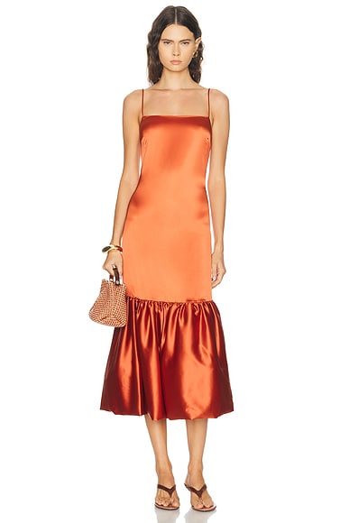 Sydney Ruffle Hem Gown