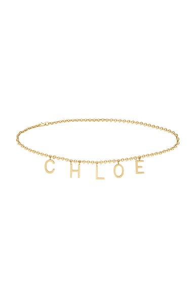 Letters Belt