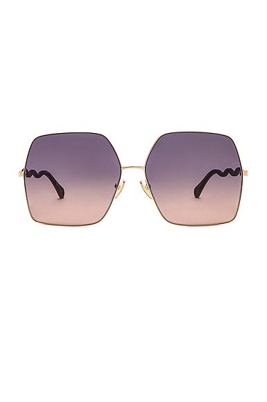 Noore Oversize Square Sunglasses