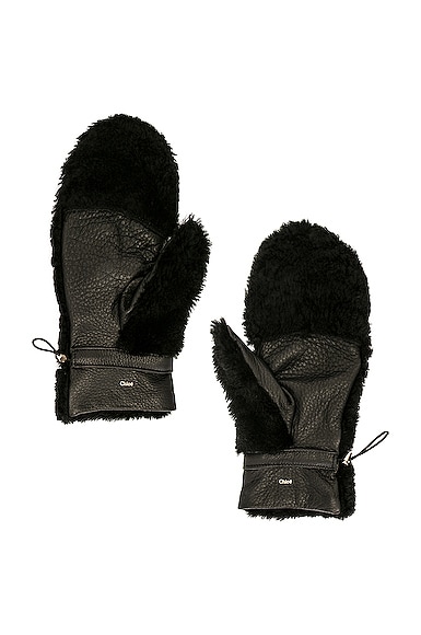 Shearling Mittens