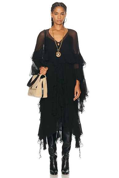 Chloe silk dress new arrivals