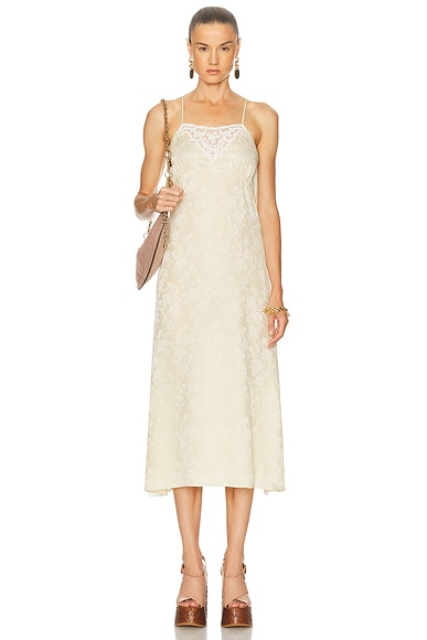 Silk Roses Dress