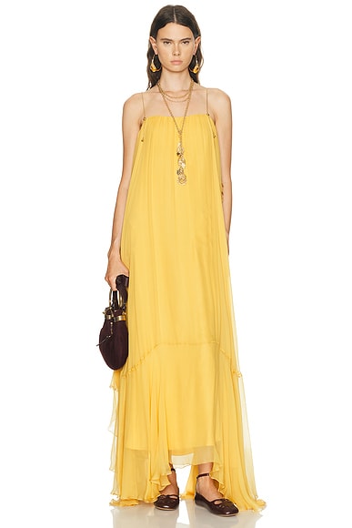 Silk Mousseline Gown