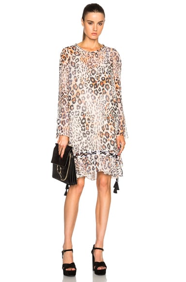 Leopard Gauze Dress