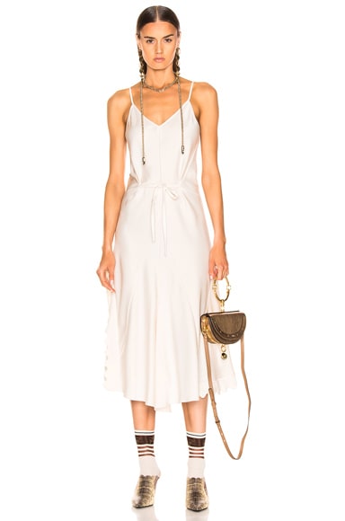 Satin Crepe Dress
