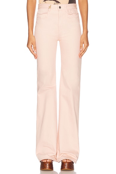 Chloe Straight Leg in Airy Pink