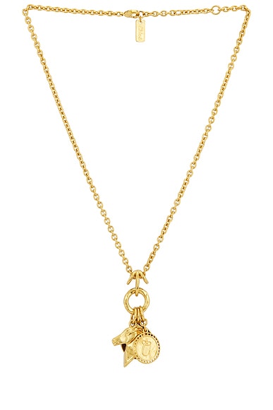 ネックレス・ペンダント Chloe Charm Necklace In Vintage Gold Brass Chloé The Chloé Charms Necklace in Vintage gold | Chloé US